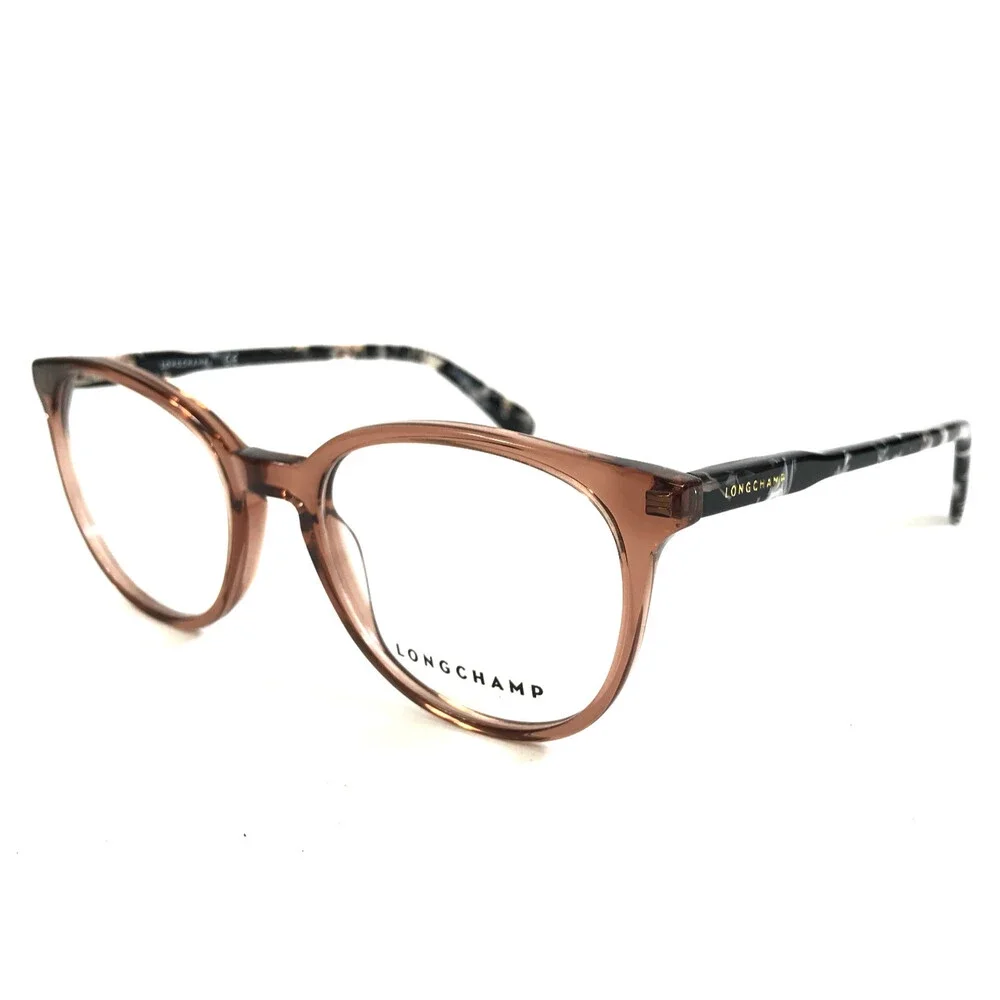 Longchamp Eyeglasses Frames LO2608 272 Nude Black Gray Tortoise 51-19-140